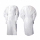 camice chirurgico unisex / in polipropilene / bianco / blu
