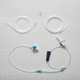 tubo dritto / flessibile / trasparente / monouso