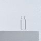fiala per HPLC / per GC / in vetro borosilicato / graduata