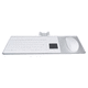 tastiera con touchpad / in silicone / in alluminio / disinfettabile