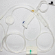 set di infusione intravenoso / in polivinilcloruro (PVC) / con connettore a Y / con rubinetto