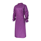 camice chirurgico unisex / monouso / viola
