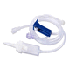 set di infusione in polivinilcloruro (PVC) / con camera di gocciolamento / con connettore a Y / con rubinetto