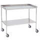 carrello per sala operatoria / per strumenti chirurgici / in acciaio inossidabile / mobile