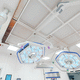 flusso d'aria laminare per sala operatoria / da soffitto / integrato / orizzontale