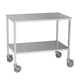 carrello per chirurgia / per strumenti / in acciaio inossidabile / mobile