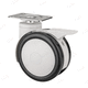 ruota con freno / in polipropilene