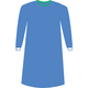 camice chirurgico unisex / XXL / L / M