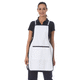 sovracamice unisex / bianco / blu