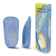 soletta 3/4 ortopedica con cuscinetti per tallone / con supporto per arco longitudinale / per adulti