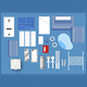 kit medico per accesso vascolare / intervento vascolare / sterile