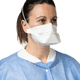 maschera respiratoria FFP1 / in polipropilene / senza valvola / a becco d'anatra
