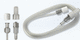 tubo per fabbricazione di dispositivi medicali / in PVC / a spirale / trasparente