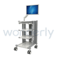 carrello medico / da laboratorio / per chirurgia / endoscopico