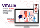 sistema di gestione dati del paziente / di chiamate infermieri / di tracciabilità / di campioni