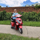 scooter per disabili elettrico / a 3 ruote / con bauletto
