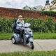 scooter per disabili elettrico / a 3 ruote / con bauletto
