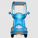 scooter per disabili elettrico / a 4 ruote / con cabina
