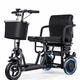 scooter per disabili elettrico / a 3 ruote / pieghevole / con cestello