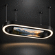 illuminazione per sala operatoria / per clinica odontoiatrica / per sala trattamenti / sospensione ovale