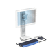 workstation medica / ad altezza regolabile / da parete / modulare