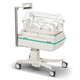 incubatrice neonatale con rotelle / con monitor / con lampada per fototerapia