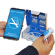 analizzatore respiratorio CO / per smettere di fumare / per smartphone / portatile