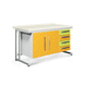 set di mobili per uso generale / con rotelle / con cassetti / con sportello