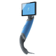 videolaringoscopio con video monitor integrato / con lama