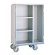 carrello medico / per uso generale / di stoccaggio / in alluminio