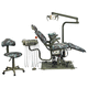 riunito odontoiatrico con poltrona / portatile / con portastrumenti / con illuminazione