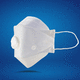 maschera respiratoria FFP2 / FFP3 / in polipropilene / senza lattice