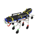 barella con carrello per ambulanze / manuale / pieghevole / Trendelenburg