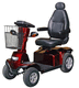 scooter per disabili elettrico / a 4 ruote / con cestello