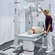 sistema di radiografia / digitale / per radiografia multidisciplinare / con tavolo