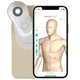 videodermatoscopio / LED bianca / per smartphone / con connessione Wi-Fi