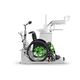 riunito odontoiatrico per sedie a rotelle / con portastrumenti / con illuminazione