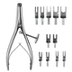 pinza dentale / per rimozione di corone dentali / riutilizzabile / atraumatica