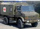 unità mobile ospedaliera di emergenza / camion / militare