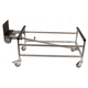 carrello per bare / di trasporto / per movimentazione / in acciaio inossidabile