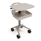 carrello informatico ad altezza regolabile