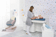 mobile con fasciatoio con lavabo