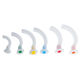 cannula di aspirazione / per intubazione orofaringea / di Guedel / monouso