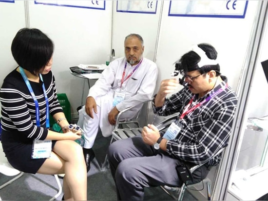 Cina Attrezzature mediche Fiera ICMD a Shenzhen.