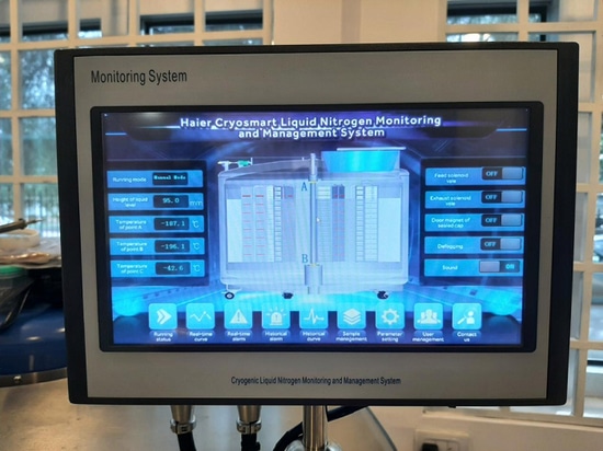 Console del contenitore LN2