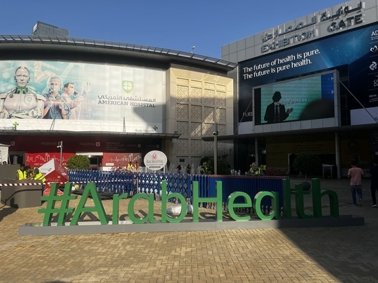 Inaugurazione del nostro stand Arab Health 2023