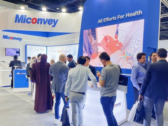 Miconvey ha presentato gli ultimi prodotti e soluzioni innovative per la chirurgia mini-invasiva all'Arab Health 2024