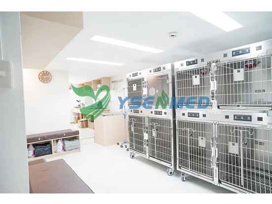 gabbia inox per animali domestici YSVET1220C