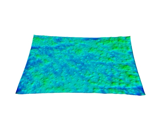 Rendering della rugosità su mappa altimetrica