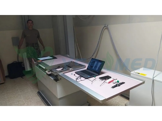 Distributore in Ecuador soddisfatto del rilevatore DR e del servizio fornito da YSENMED.
